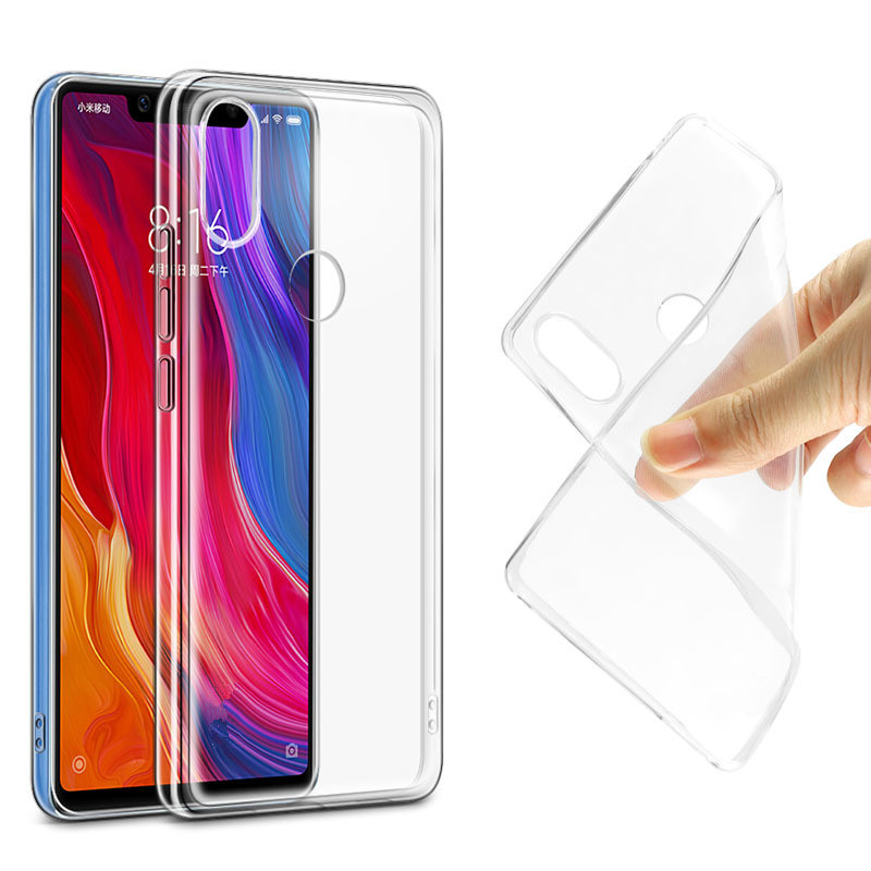 Bakeey-Transparent-Ultra-Slim-Soft-TPU-Protective-Case-For-Xiaomi-Mi-A2-Lite--Xiaomi-Redmi-6-Pro-Non-1339007-4