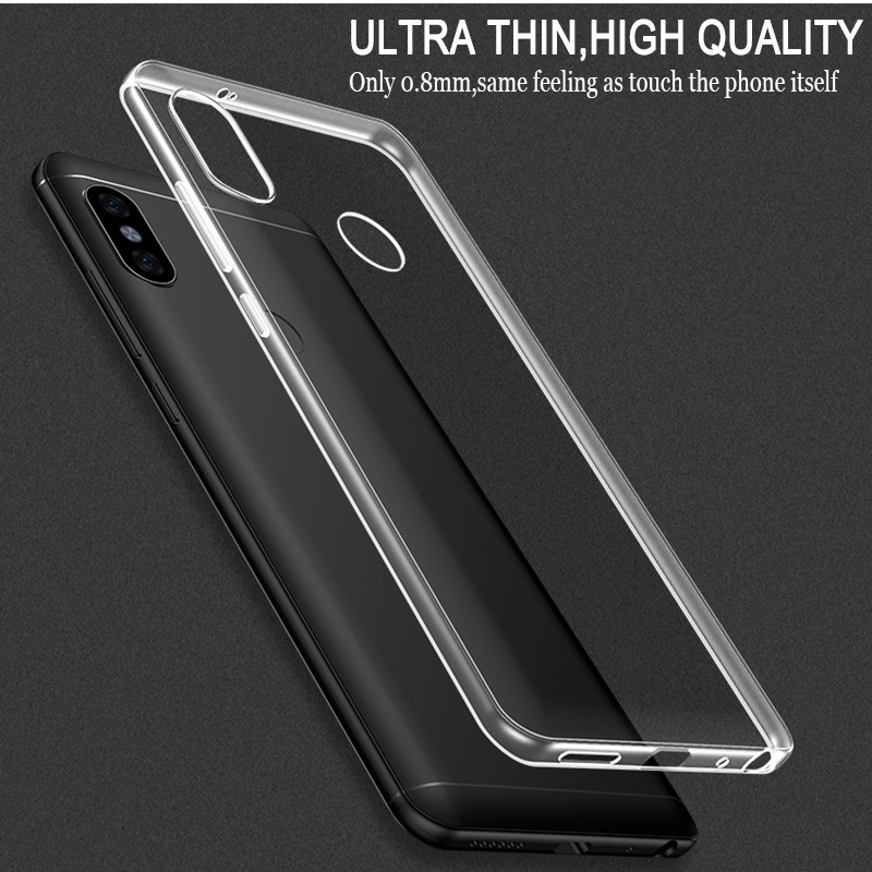Bakeey-Transparent-Ultra-Slim-Soft-TPU-Protective-Case-For-Xiaomi-Redmi-Note-6-Pro-1396687-2