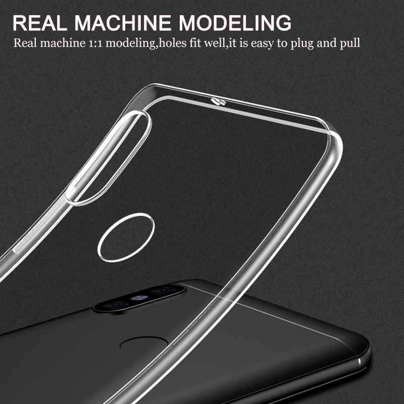 Bakeey-Transparent-Ultra-Slim-Soft-TPU-Protective-Case-For-Xiaomi-Redmi-Note-6-Pro-1396687-4