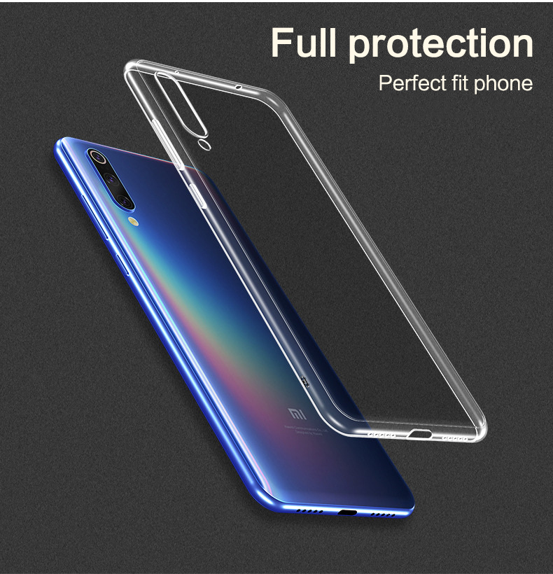Bakeey-Transparent-Ultra-thin-Soft-TPU-Protective-Case-For-Xiaomi-Mi9-SE-Non-original-1466987-2
