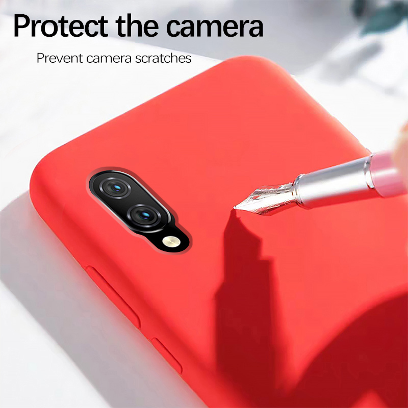 Bakeey-Ultra-Thin-Anti-Scratch-Liquid-Silicone-Soft-Protective-Case-For-Xiaomi-Redmi-7-1562660-4