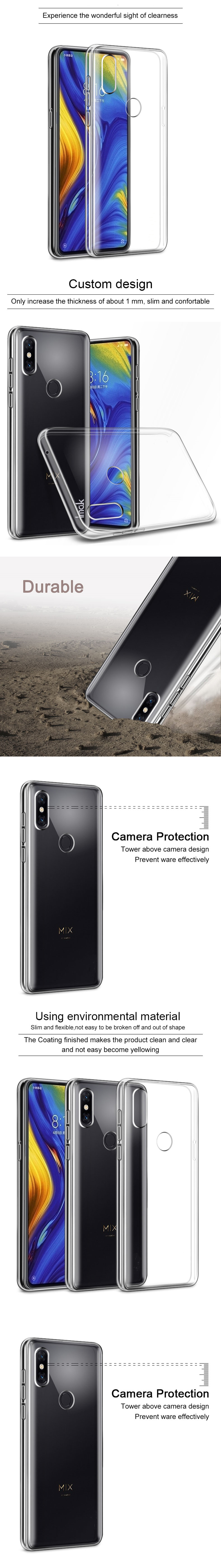 Bakeey-Ultra-Thin-Anti-Slip-Transparent-PC-Protective-Cover-Case-for-Xiaomi-Mix-3-1410585-1