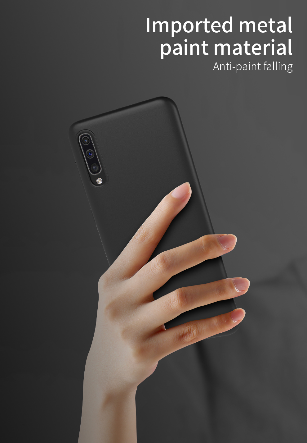Bakeey-Ultra-Thin-Anti-slip-Anti-fingerprint-Soft-TPU-Protective-Case-for-Samsung-Galaxy-A70-2019-1500485-2