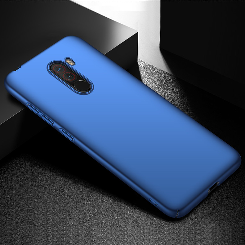 Bakeey-Ultra-Thin-Matte-Hard-PC-Anti-Fingerprint-Protective-Case-For-Xiaomi-Pocophone-F1-1356099-8