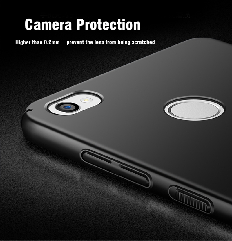 Bakeey-Ultra-Thin-Matte-Hard-PC-Anti-Fingerprint-Protective-Case-For-Xiaomi-Redmi-Note-5A-Prime-Non--1335784-4
