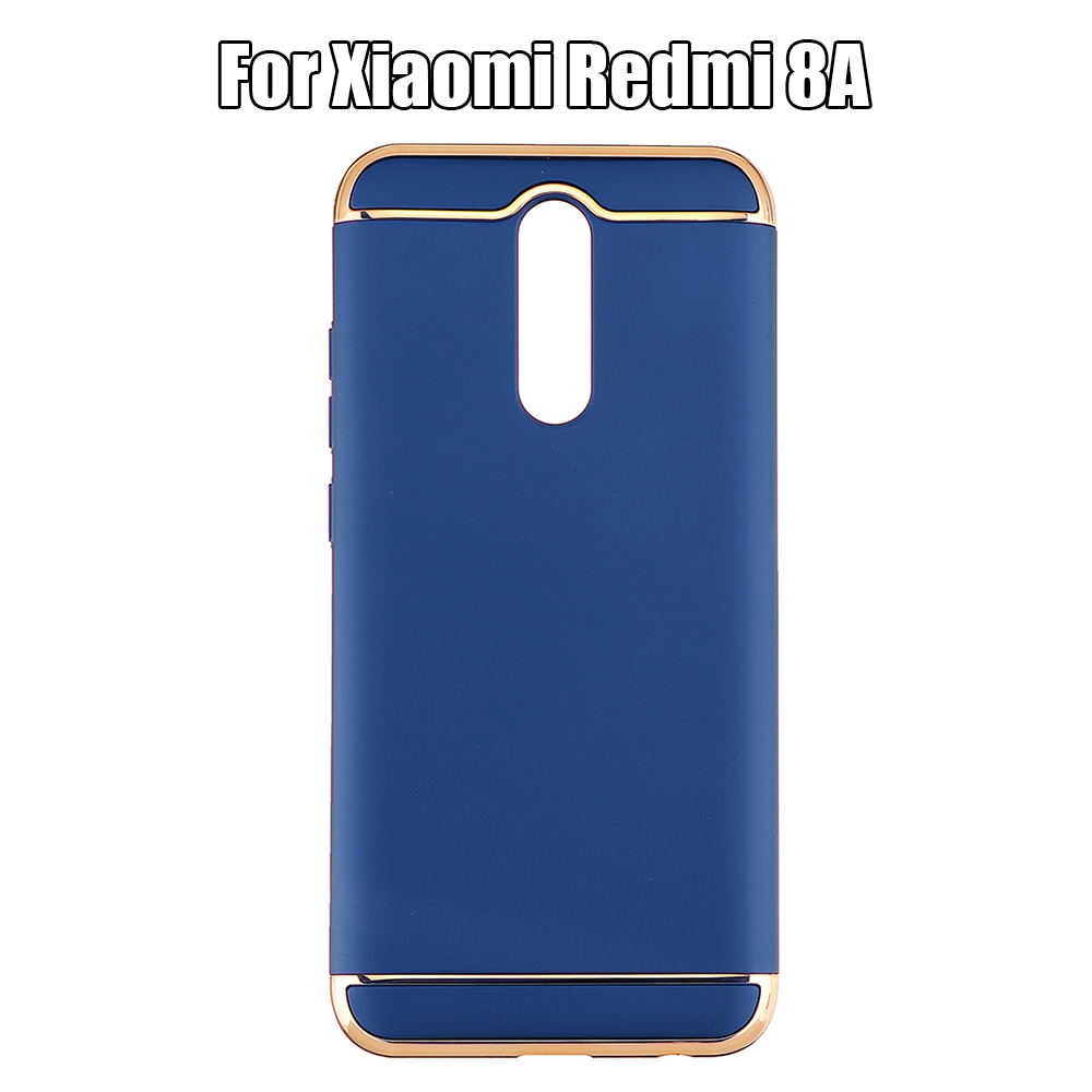 Bakeey-Ultra-thin-3-in-1-Detachable-Matte-Plating-PC-Hard-Back-Cover-Protective-Case-for-Xiaomi-Redm-1611650-1