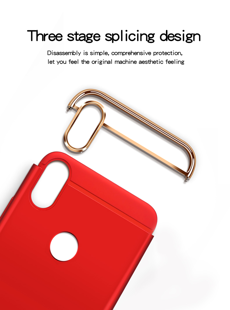 Bakeey-Ultra-thin-3-in-1-Plating-Frame-Splicing-PC-Hard-Protective-Case-For-Xiaomi-Redmi-6-Pro--Xiao-1439830-5