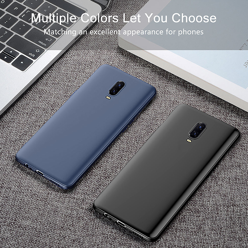 Bakeey-Ultra-thin-Matte-Soft-TPU-Protective-Case-For-OnePlus-7-1505463-8
