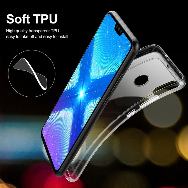 Bakeey-Ultra-thin-Transparent-Soft-TPU-Protective-Case-For-Huawei-Honor-8X-1368662-1