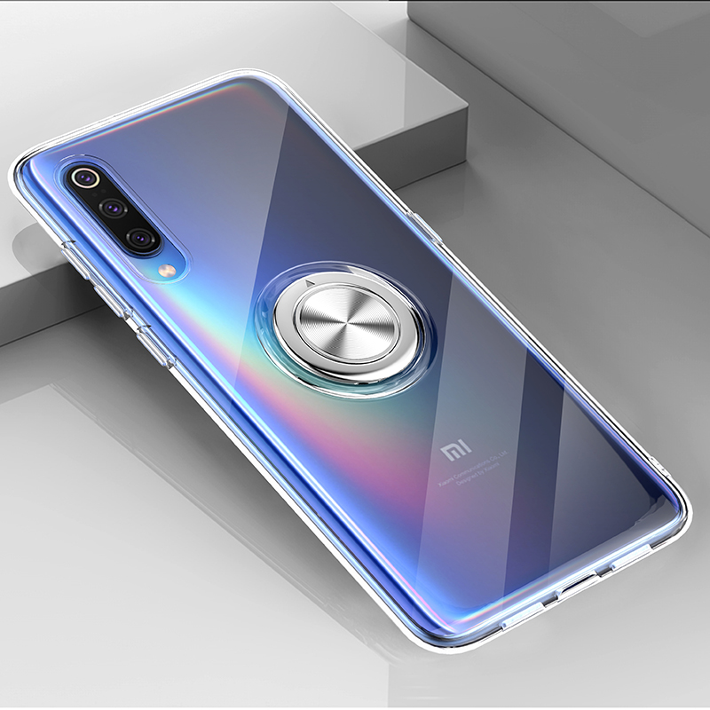 Bakeey-Ultra-thin-With-Ring-Holder-Anti-fingerprint-Soft-TPU-Protective-Case-For-Xiaomi-Mi-9--Xiaomi-1530102-9