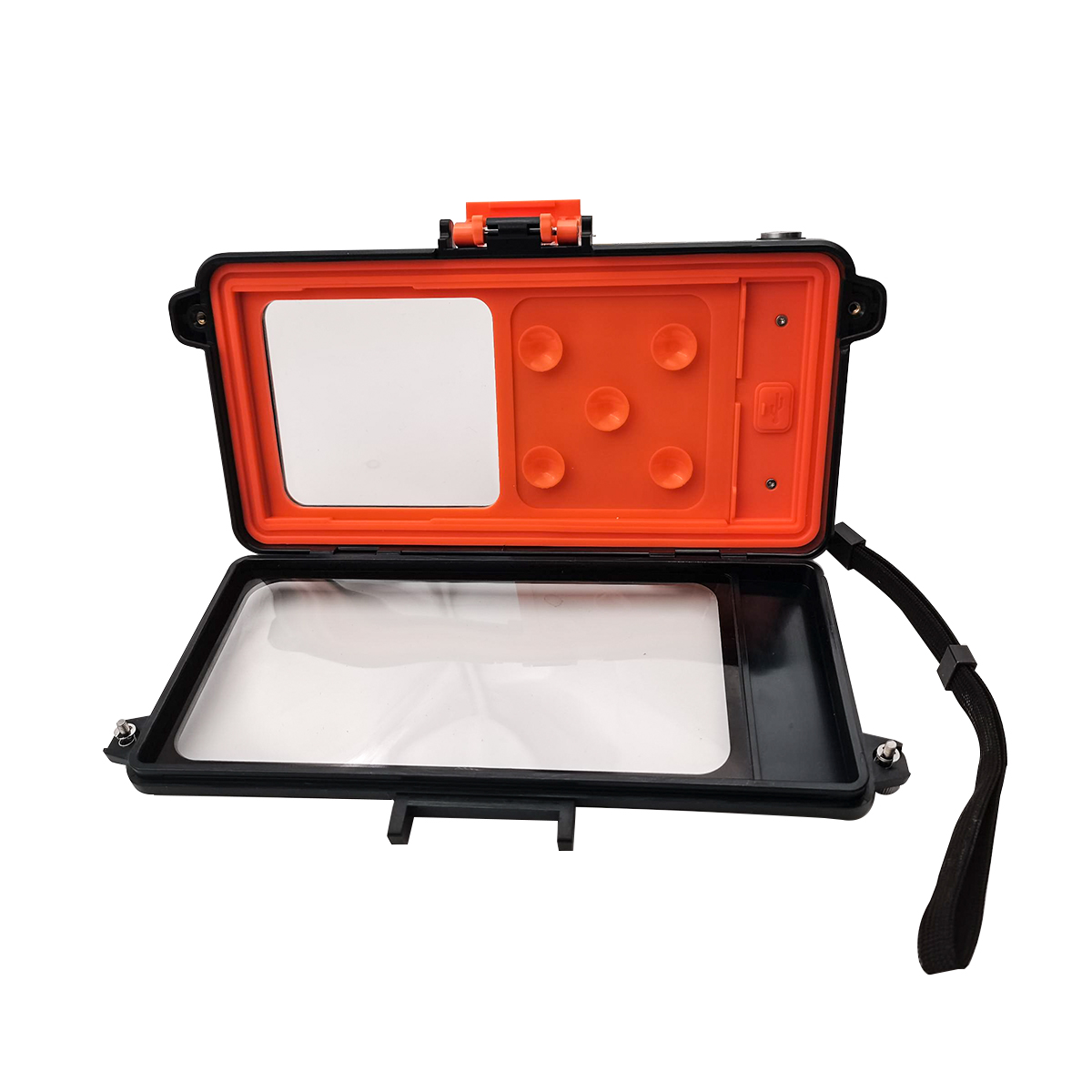Bakeey-Universal-67-inch-Professional-IPX8-Waterproof-Mobile-Phone-Case-with-Transparent-Window-Take-1856375-2