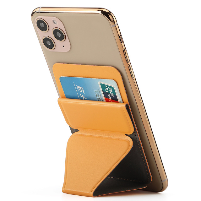 Bakeey-Universal-Foldable-PU-Leather-Adhesive-Sticker-Ultra-Thin-with-Card-Holder-Pocket-Mobile-Phon-1833064-6