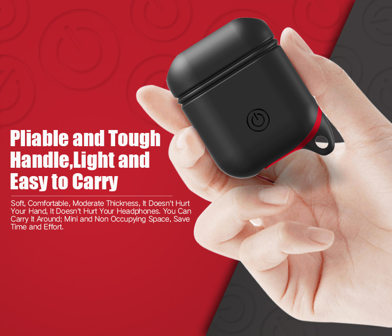 Bakeey-Waterproof-Shockproof-Earphone-Case-With-Hook-For-Apple-AirPods-1226377-5