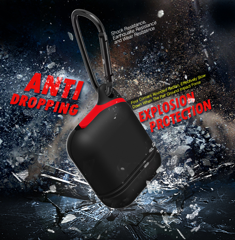 Bakeey-Waterproof-Shockproof-Earphone-Case-With-Hook-For-Apple-AirPods-1226377-6