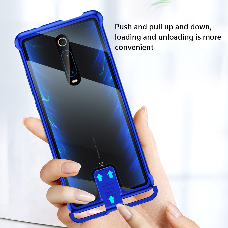 Bakeey-Xiaomi-Mi-9T--Mi9T-Pro--Xiaomi-Redmi-K20--Redmi-K20-Pro-Anti-knock-Metal-Borderless-Bumper-Te-1583468-2