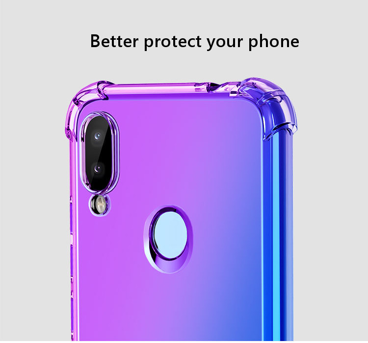 Bakeey-Xiaomi-Redmi-Note-7--Redmi-Note-7-Pro-Gradient-Shockproof-Soft-TPU-Protective-Case-1583734-4