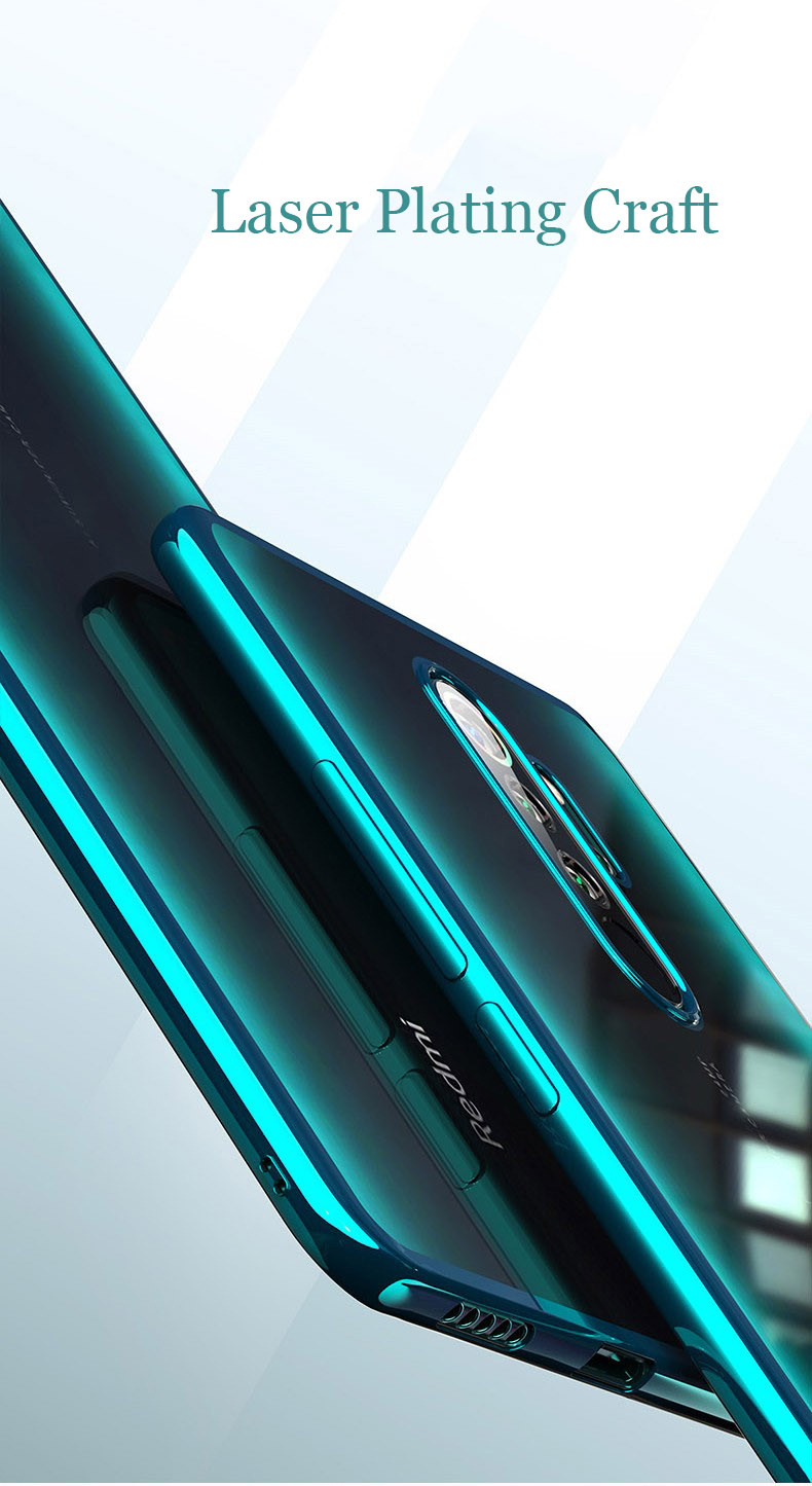 Bakeey-Xiaomi-Redmi-Note-8-PRO-Ultra-thin-Shockproof-Elac-plating-Soft-TPU-Protective-Case-Non-origi-1586164-8