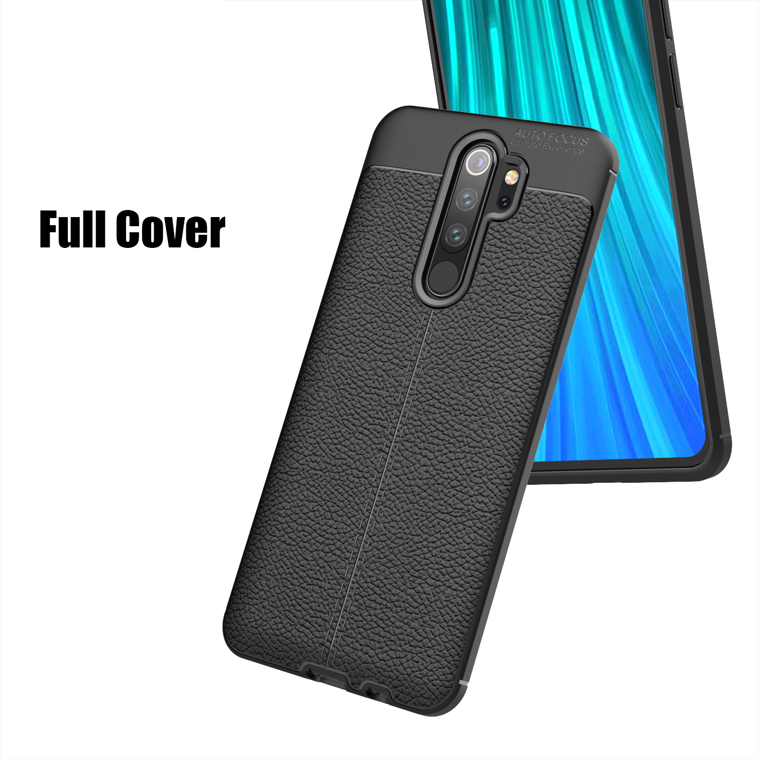 Bakeey-Xiaomi-Redmi-Note-8-Pro-Luxury-Litchi-Pattern-Shockproof-PU-Leather-Protective-Case-1588375-2