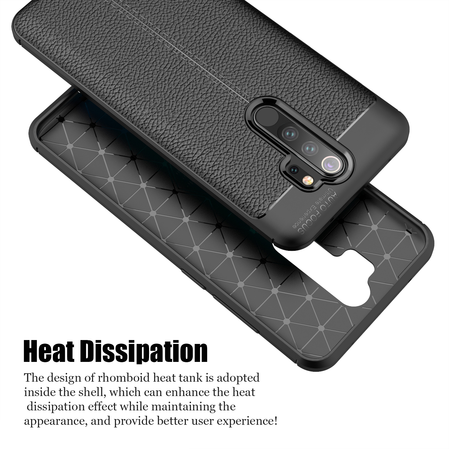 Bakeey-Xiaomi-Redmi-Note-8-Pro-Luxury-Litchi-Pattern-Shockproof-PU-Leather-Protective-Case-1588375-3