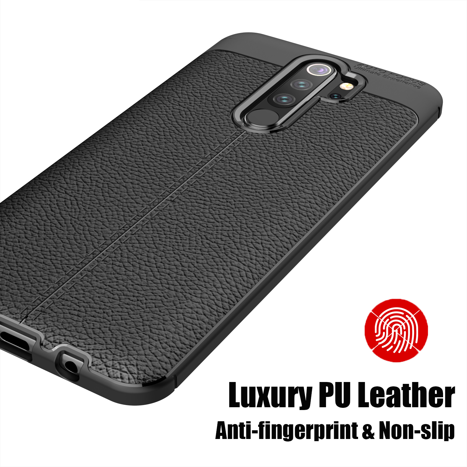 Bakeey-Xiaomi-Redmi-Note-8-Pro-Luxury-Litchi-Pattern-Shockproof-PU-Leather-Protective-Case-1588375-4