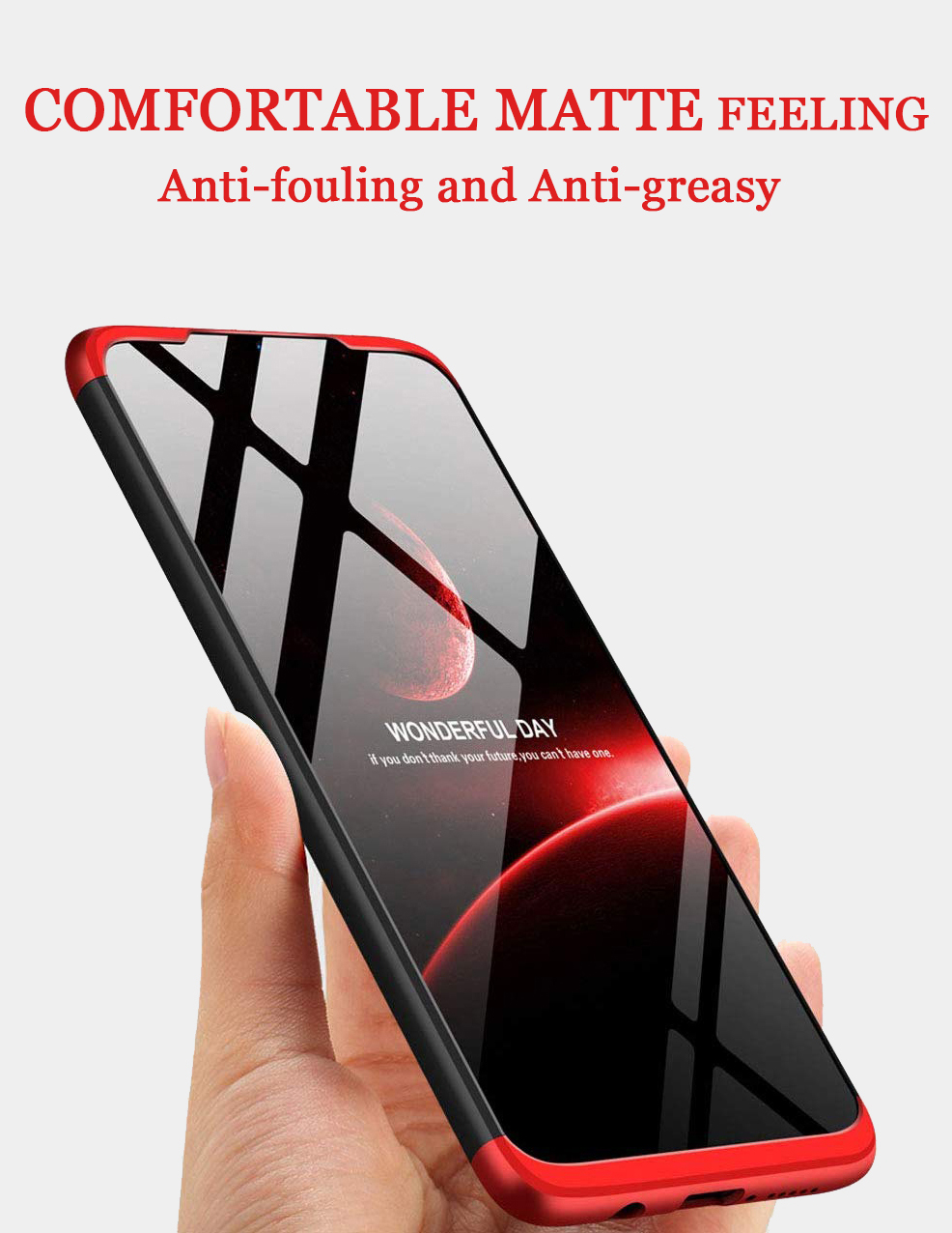 Bakeey-Xiaomi-Redmi-Note-8-pro-Double-Dip-360deg-Hard-PC-Full-Cover-Protective-Case-1586663-3