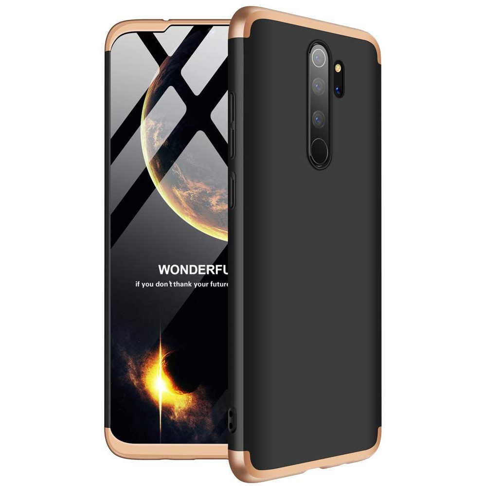 Bakeey-Xiaomi-Redmi-Note-8-pro-Double-Dip-360deg-Hard-PC-Full-Cover-Protective-Case-1586663-7
