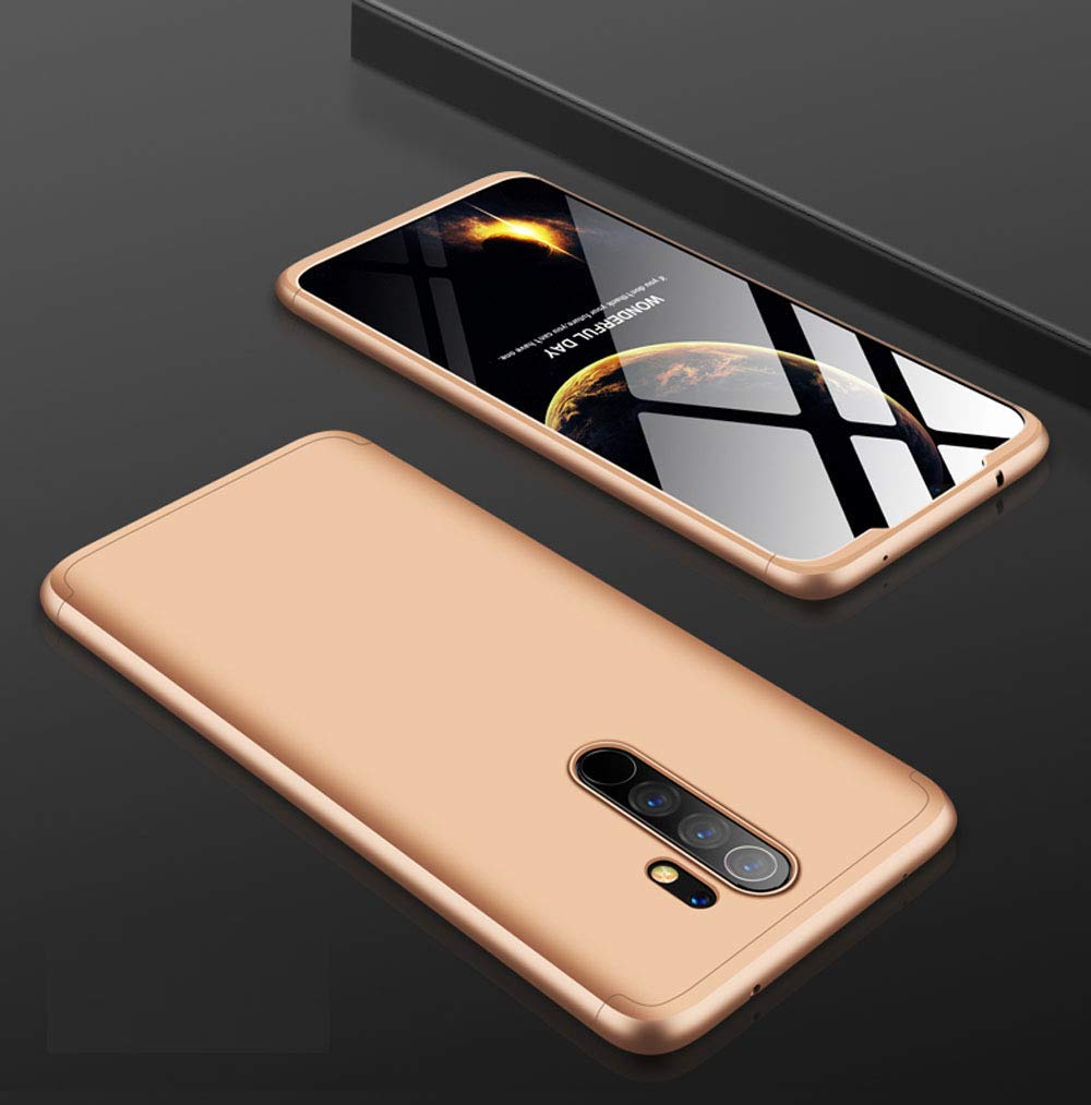 Bakeey-Xiaomi-Redmi-Note-8-pro-Double-Dip-360deg-Hard-PC-Full-Cover-Protective-Case-1586663-10