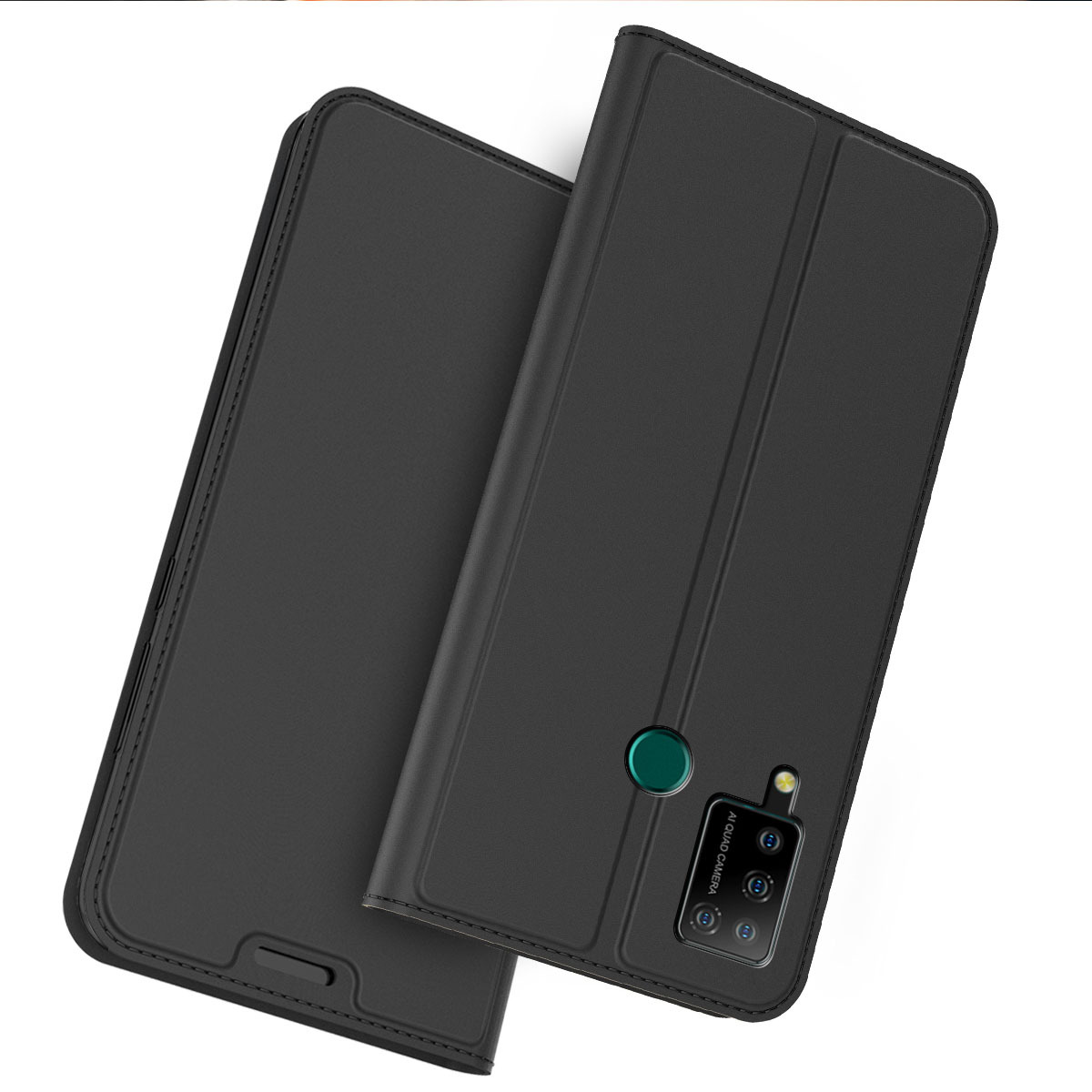 Bakeey-for-Doogee-N20-Pro-Case-Flip-Magnetic-with-Card-Slot-Stand-Shockproof-PU-Leather-Protective-C-1757073-5