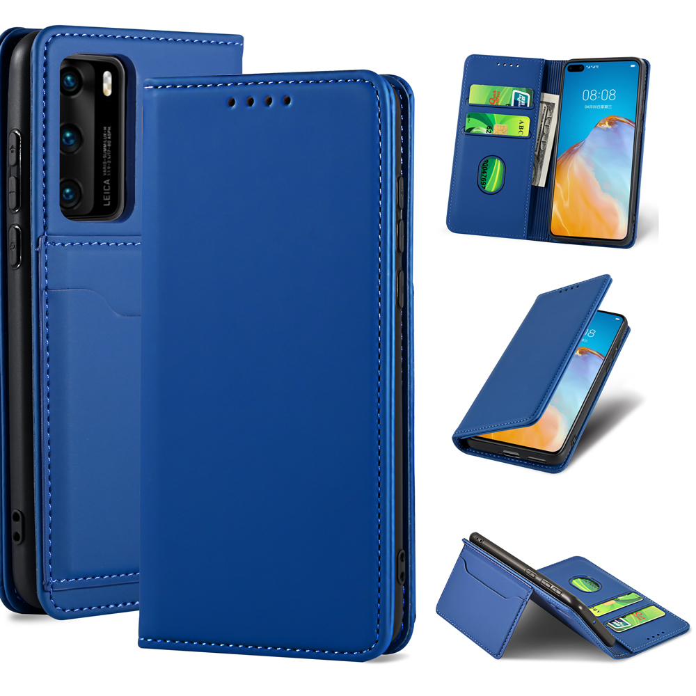 Bakeey-for-Huawei-P40-Case-Business-Flip-Magnetic-with-Multi-Card-Slots-Wallet-Shockproof-PU-Leather-1763635-16