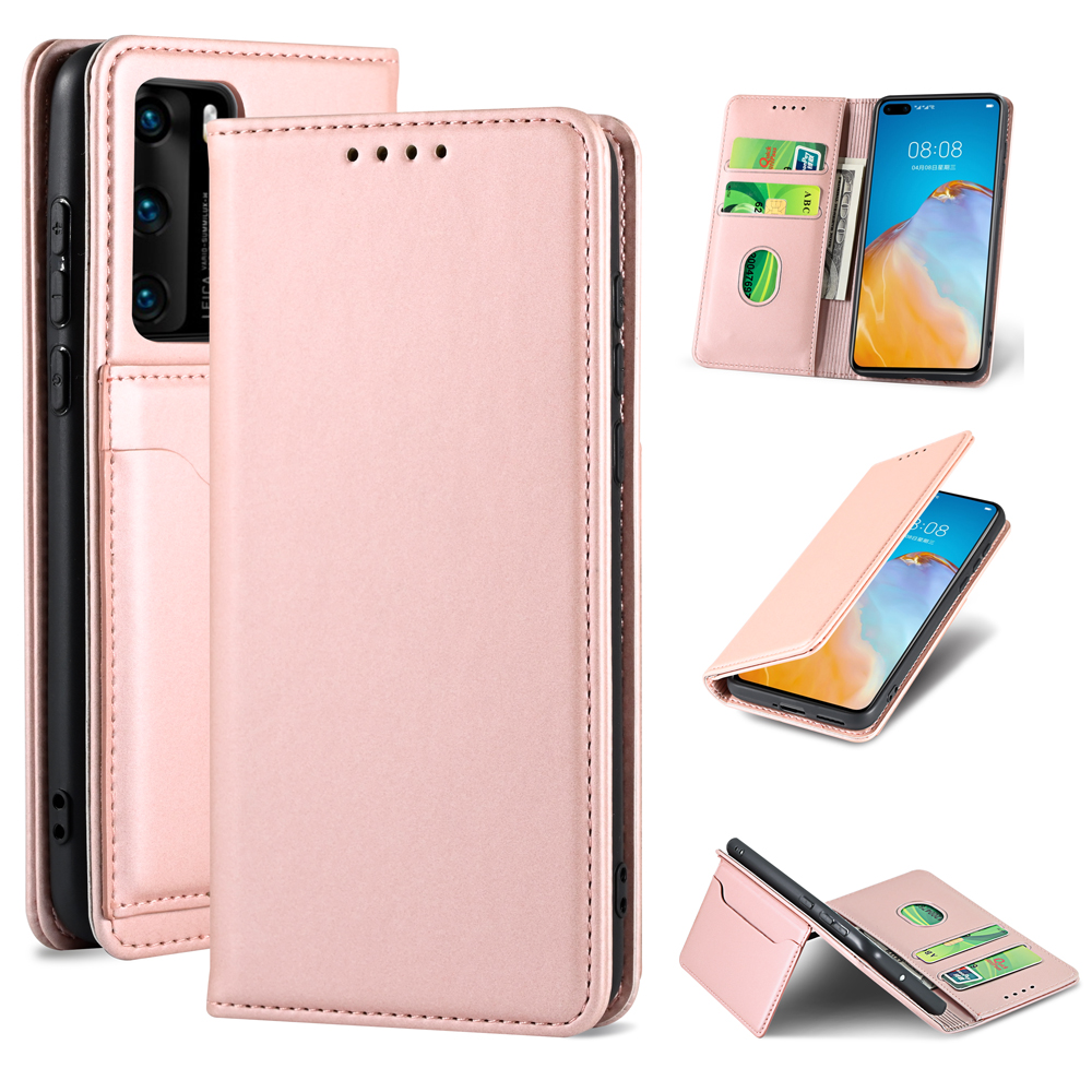 Bakeey-for-Huawei-P40-Case-Business-Flip-Magnetic-with-Multi-Card-Slots-Wallet-Shockproof-PU-Leather-1763635-10