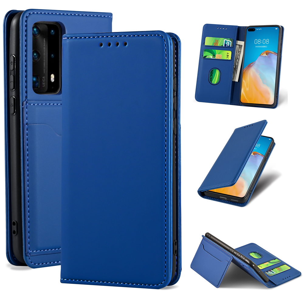 Bakeey-for-Huawei-P40-Pro-Case-Business-Flip-Magnetic-with-Multi-Card-Slots-Wallet-Shockproof-PU-Lea-1763650-7