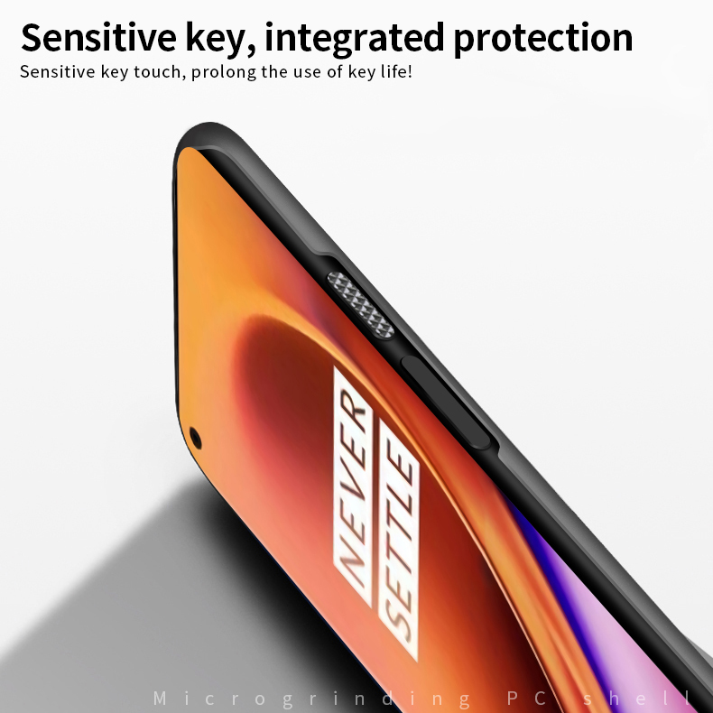 Bakeey-for-OnePlus-8-Pro-Case-Silky-Smooth-Anti-fingerprint-Shockproof-Hard-PC-Protective-Case-Back--1673350-5