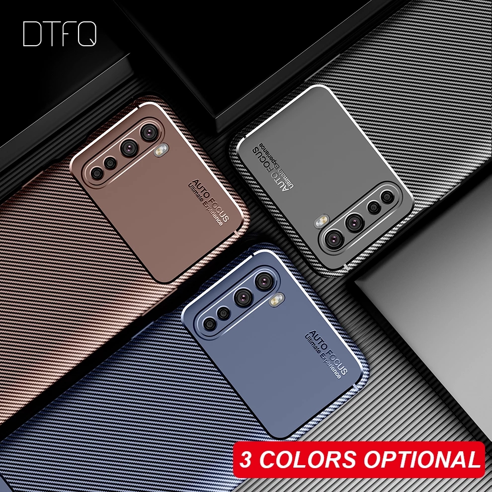 Bakeey-for-OnePlus-Nord-Case-Luxury-Carbon-Fiber-Pattern-with-Lens-Protector-Shockproof-Silicone-Pro-1768209-6