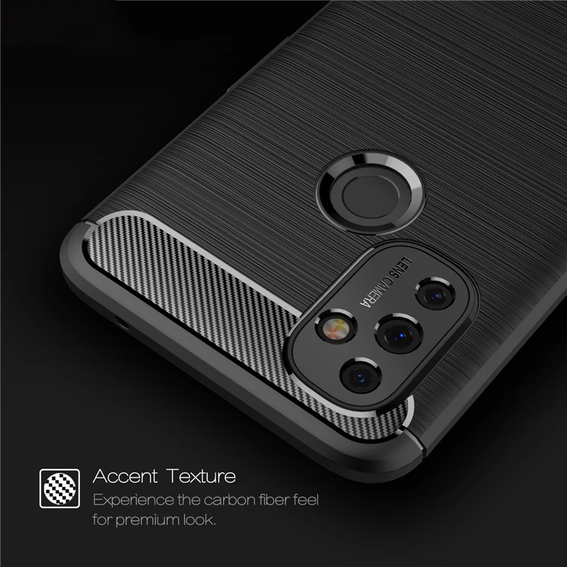 Bakeey-for-OnePlus-Nord-N100-Case-Carbon-Fiber-Texture-Shockproof-TPU-Protective-Case-Back-Cover-1823551-5