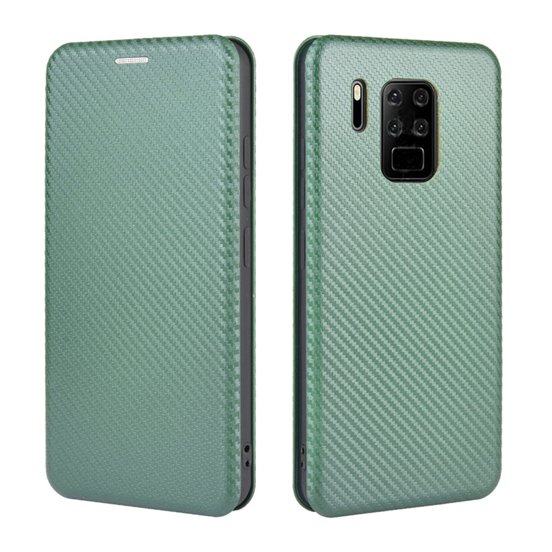 Bakeey-for-Oukitel-C18-Pro-Case-Carbon-Fiber-Pattern-Flip-with-Card-Slot-Stand-PU-Leather-Shockproof-1776730-13