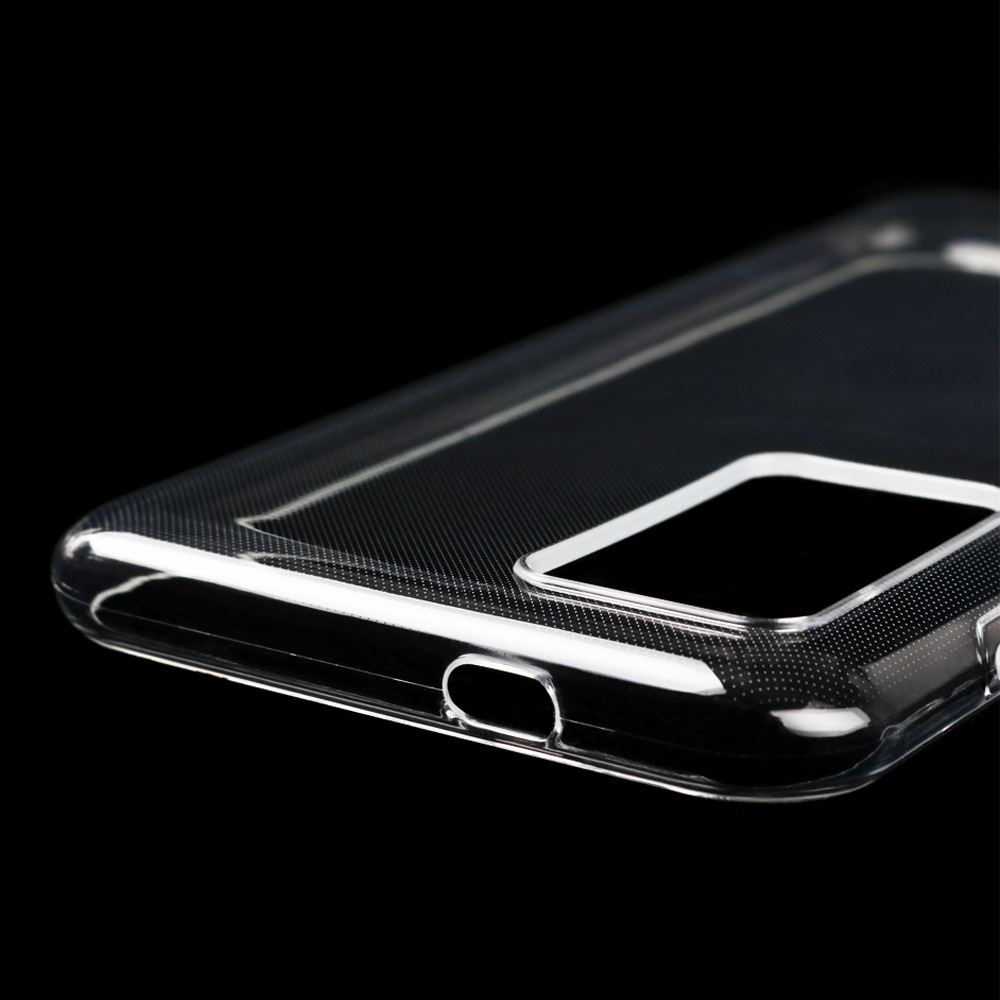 Bakeey-for-Oukitel-C21-Protective-Case-with-Lens-Protector-Shockproof-Transparent-Non-Yellow-Soft-TP-1826956-3