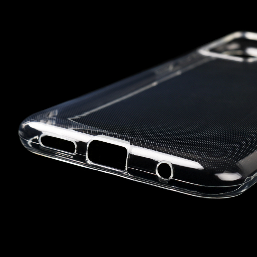 Bakeey-for-Oukitel-C21-Protective-Case-with-Lens-Protector-Shockproof-Transparent-Non-Yellow-Soft-TP-1826956-4
