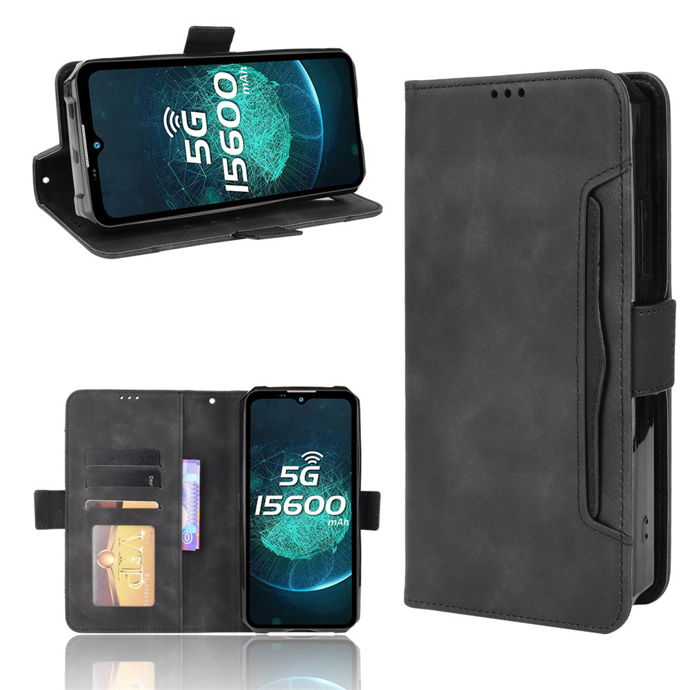 Bakeey-for-Oukitel-WP15-Case-Magnetic-Flip-with-Multiple-Card-Slot-Wallet-Folding-Stand-PU-Leather-S-1915228-1
