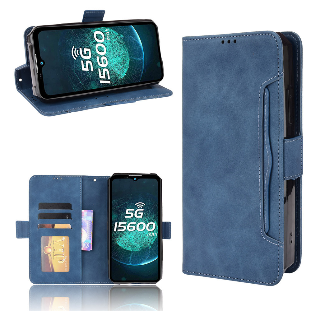 Bakeey-for-Oukitel-WP15-Case-Magnetic-Flip-with-Multiple-Card-Slot-Wallet-Folding-Stand-PU-Leather-S-1915228-7