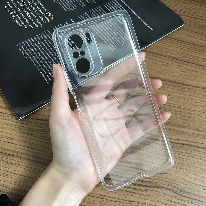Bakeey-for-POCO-F3-Global-Version-Case-Crystal-Clear-Transparent-Ultra-Thin-Non-Yellow-Soft-TPU-Prot-1844846-3