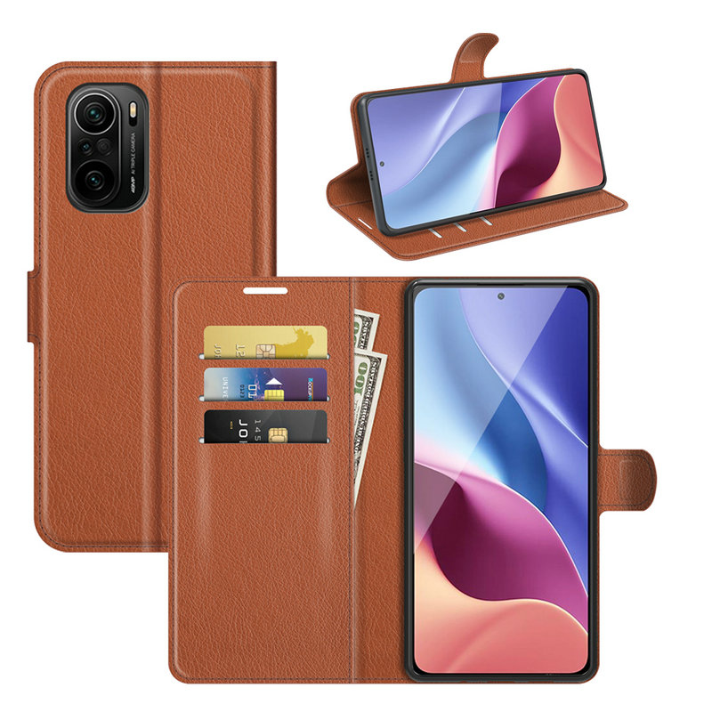 Bakeey-for-POCO-F3-Global-Version-Case-Litchi-Pattern-Flip-Shockproof-PU-Leather-Full-Body-Protectiv-1847289-1