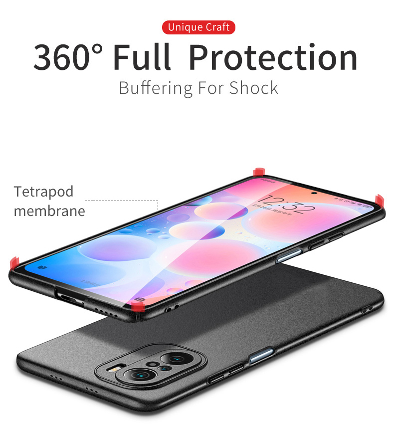 Bakeey-for-POCO-F3-Global-Version-Case-Silky-Smooth-Anti-Fingerprint-Shockproof-Hard-PC-Protective-C-1844110-3