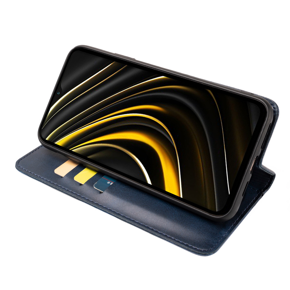 Bakeey-for-POCO-M3-Case-Magnetic-Flip-with-Multi-Card-Slots-Wallet-Stand-PU-Leather-Full-Body-Cover--1805309-3