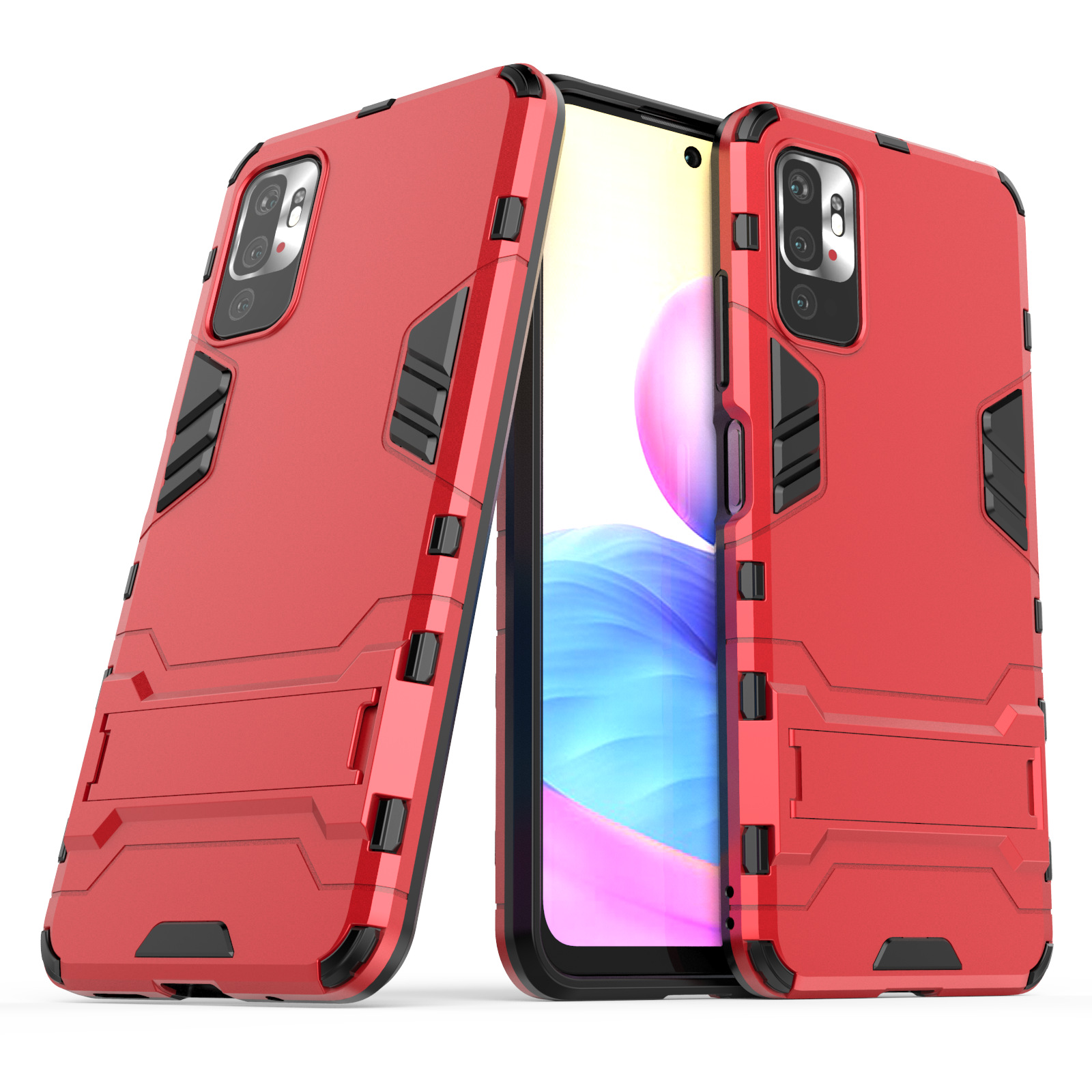 Bakeey-for-POCO-M3-Pro-5G-NFC-Global-Version-Xiaomi-Redmi-Note-10-5G-Case-Armor-with-Bracket-Shockpr-1858298-1