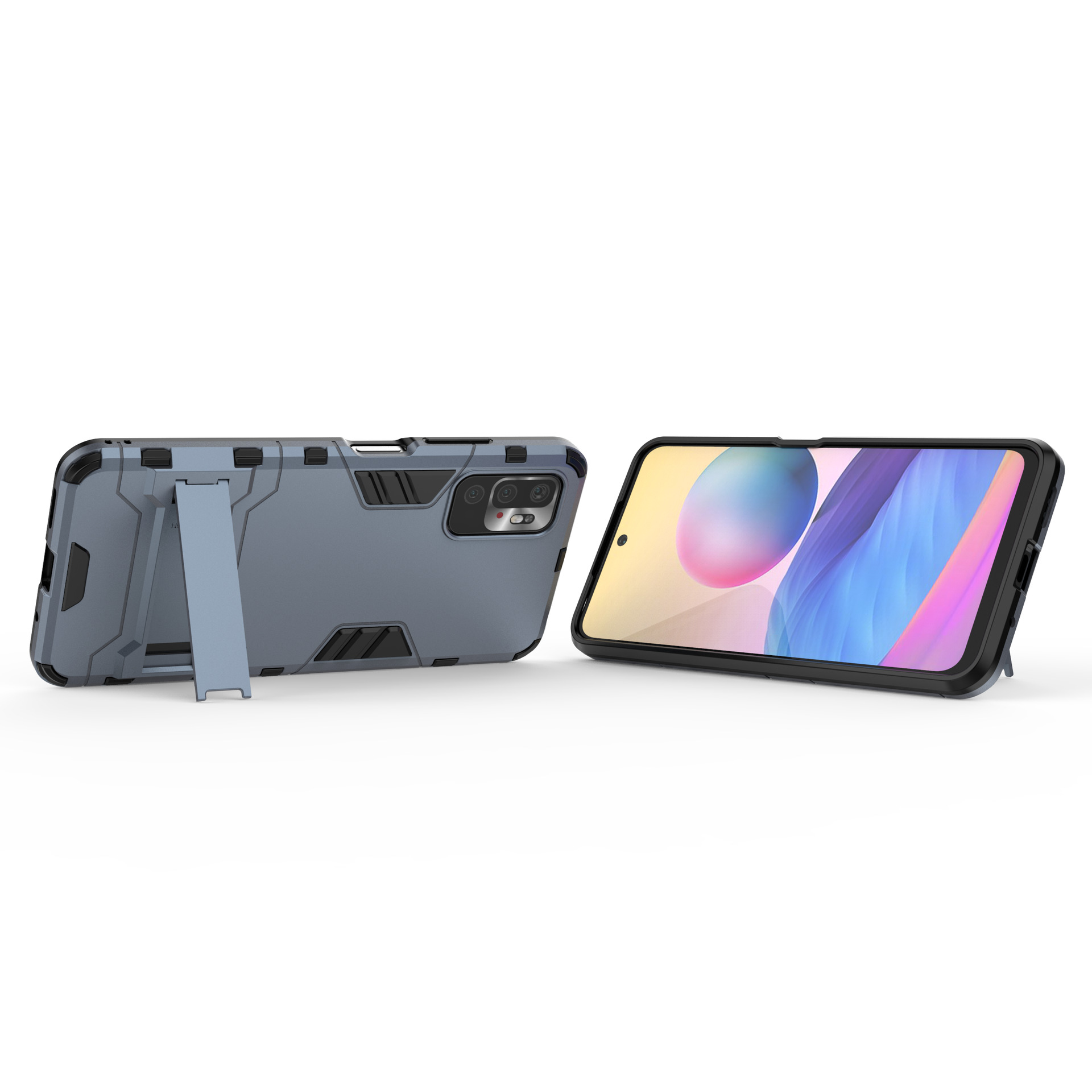 Bakeey-for-POCO-M3-Pro-5G-NFC-Global-Version-Xiaomi-Redmi-Note-10-5G-Case-Armor-with-Bracket-Shockpr-1858298-6