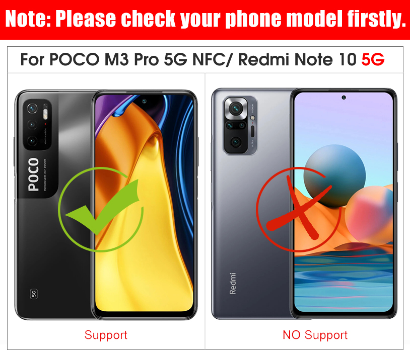 Bakeey-for-POCO-M3-Pro-5G-NFC-Global-Version-Xiaomi-Redmi-Note-10-5G-Case-Foldable-Flip-Plating-Mirr-1856589-1