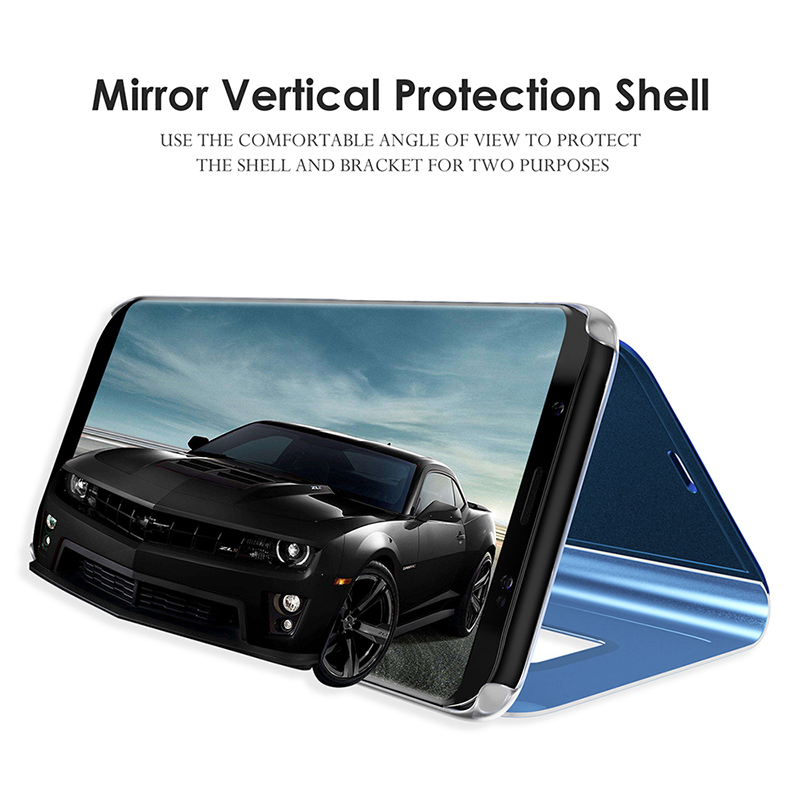 Bakeey-for-POCO-M3-Pro-5G-NFC-Global-Version-Xiaomi-Redmi-Note-10-5G-Case-Foldable-Flip-Plating-Mirr-1856589-7