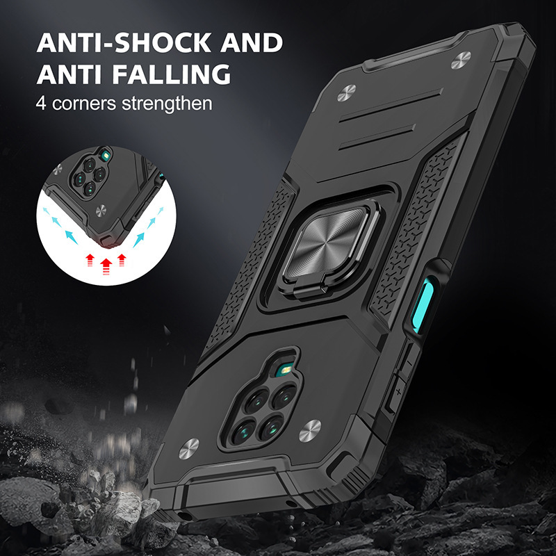 Bakeey-for-POCO-X3-NFC-Case-Magnetic-with-Ring-Holder-Stand-Shockproof-PC--TPU-Protective-Case-Back--1781791-15