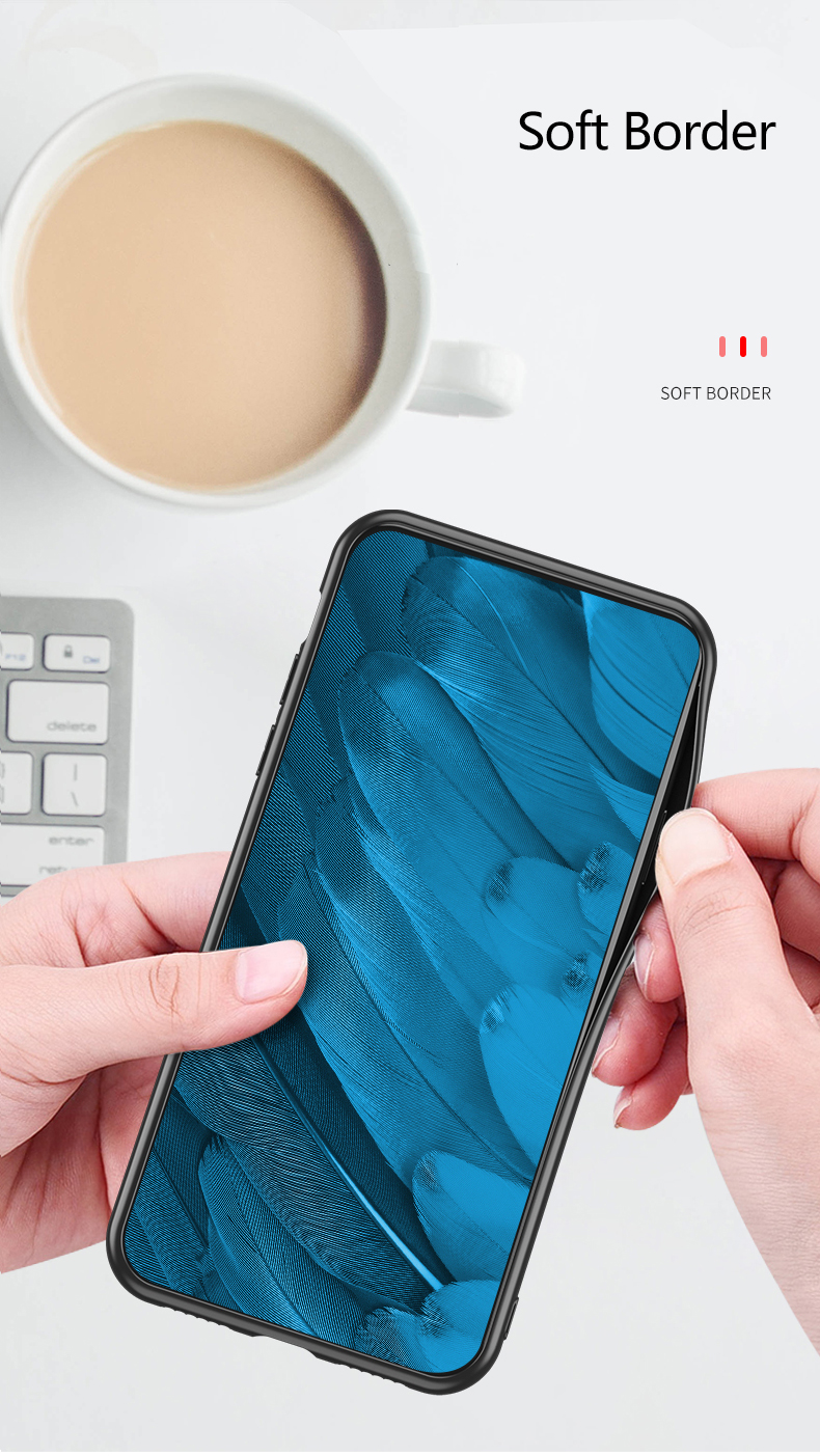 Bakeey-for-POCO-X3-NFC-Case-Matte-Metal--TPU-Edge-Shockproof-Anti-Fingerprint-Protective-Case-Non-or-1815370-11