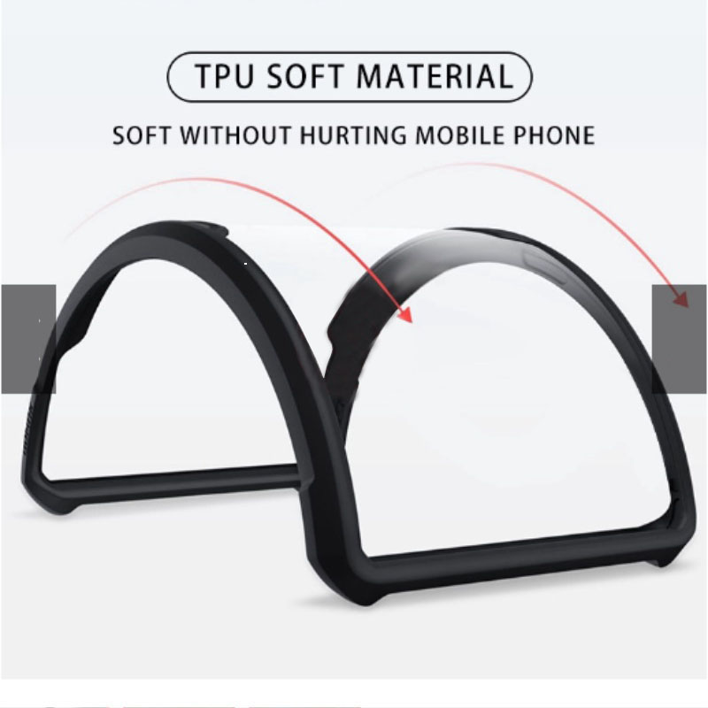 Bakeey-for-POCO-X3-NFC-Case-with-Bumpers-Shockproof-Anti-Fingerprint-Transparent-Acrylic-Protective--1785956-3